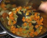 Hình bước làm 2 của món Soup bí đỏ (Pumpkim Soup)