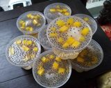 Foto langkah ke 2 dari resep Puding Buah Leci.