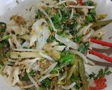 Foto langkah ke 1 dari resep Bola Nasi Sayur Urap.