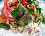 Foto langkah ke 3 dari resep Cumi saus tiram with mushroom.