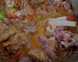 A picture of step 2 of Mutton masala.