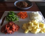 Foto del paso 1 de la receta Lentejas con verdura y chorizo