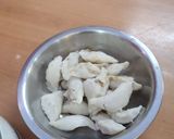 A picture of step 6 of Urad dal modak ganesh puja(south indian style)savoury.
