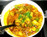 Une image de l'étape 3 de Kadai au poulet (Kadai chicken).