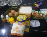 Foto langkah ke 1 dari resep Bolu Jadul Marmer.