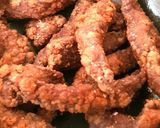 A picture of step 2 of My Crispy Deep fried Beef with Dip. 😊.