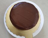 A picture of step 10 of Death By Chocolate Cake.