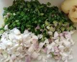 Spring onion sabji recipe step 1 photo