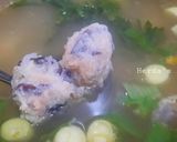 Foto langkah ke 4 dari resep Bakso Rambutan Kuah Kaldu Ceker.