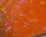 A picture of step 4 of Karachi halwa.