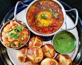 A picture of step 9 of Dal Baati.