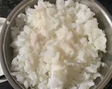 A picture of step 1 of Left over rice fitters.