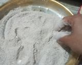 A picture of step 2 of Ragi Roti.