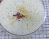 A picture of step 3 of Kesariya almond milk.