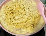 Foto langkah ke 6 dari resep Spaghetti Creamy Mushroom.