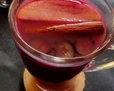 A picture of step 5 of Stovetop Mulled Wine (non-alcoholic).