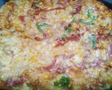 Foto langkah ke 5 dari resep Pizza Ekonomis Praktis Anti Pegal Lembut Anti Gagal Teflon.