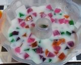 Foto langkah ke 4 dari resep Puding Mozaik.