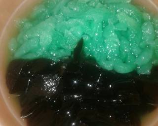 Es cincen (cincau cendol) gula merah - Step 1