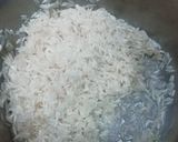 A picture of step 1 of Onion Rice.
