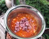 Babgulyás (bográcsban) recept fázis 4 fotója