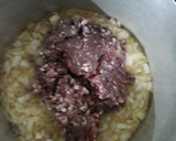 Foto del paso 2 de la receta: Salsa roja con carne molida