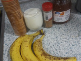 Batido de plátano y galletas 🍌