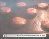 Une image de l'étape 5 de Cookies chocolat Marshmallow.