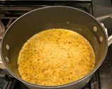 A picture of step 3 of Salmon Chowder.