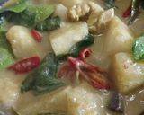 A picture of step 11 of Green Curry Chicken (Kaeng Khiao Wan Gai).