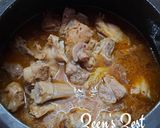 A picture of step 3 of Mutton Nalli Nihari.
