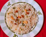 A picture of step 5 of Jeera Rice.