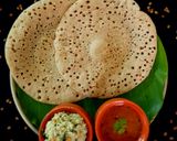 A picture of step 10 of Crispy horse gram dosa.
