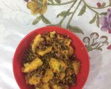 A picture of step 1 of Khaman Dhokla.