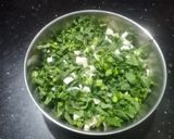 ચણા ના લોટ વાળી મૂળા ની ભાજી (Chana Flour Mooli Bhaji Recipe In Gujarati) રેસીપી સ્ટેપ1ફોટો