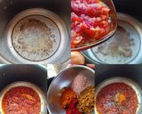 A picture of step 2 of Brinjal potato curry in pressure cooker.
