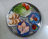 Hình bước làm 1 của món Gà rô ti