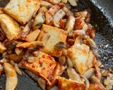 A picture of step 3 of Creamy Mushroom Palak Paneer.