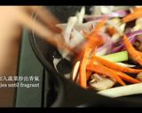 磨菇雞肉炒烏龍 簡單 日常的食譜步驟3照片