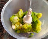A picture of step 2 of Healthy broccoli cheese sticks.