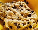 A picture of step 2 of SF, Gluten Free, Vegatarian, Cashew flour Choc. Chip cookies.