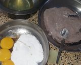A picture of step 1 of Black Forest Cake.