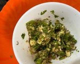 A picture of step 2 of Cheese paratha for breakfast or brunch,healthy and delicious,and easy.
