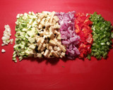 Foto del paso 2 de la receta: Arroz con ternera picada, y verduras de temporada