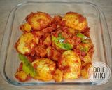 Foto langkah ke 4 dari resep Telur & Kentang Balado.