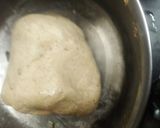 A picture of step 1 of Ghee roti shakkar.