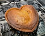 A picture of step 11 of Banana, Mascarpone, and Plum Sugar Fondant Cake.