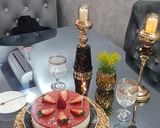 صورة لخطوة 1 من وصفة تشيز كيك بالفراولة 🍰 بكريمة أقتصادية