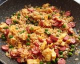 Foto del paso 6 de la receta Arroz frito con toque de salsa de soja y Tabasco