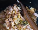 Foto del paso 4 de la receta: Garbanzos con acelga y tocino